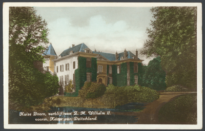 17817 Gezicht op het huis Doorn (Langbroekerweg 10) te Doorn.